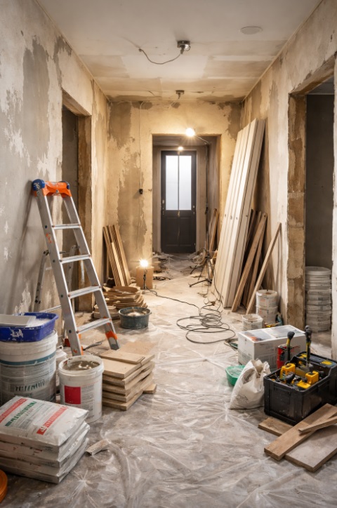 ремонт коридора